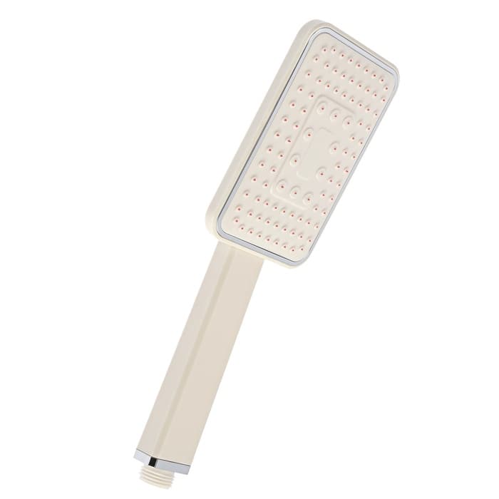 Душевая система ZEIN Z1002, тропическая и ручная лейка, шланги, стойка, мыльница, хром