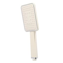 Душевая система ZEIN Z1002, тропическая и ручная лейка, шланги, стойка, мыльница, хром