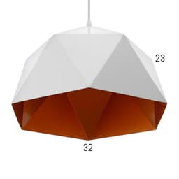 Светильник BayerLux «Антер» E27 40 Вт белый-золото 32×32×23-123 см