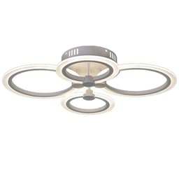 Люстра с ПДУ 59119/4WT LED 80 Вт 3000-6000К диммер белый 60×40×10 см BayerLux