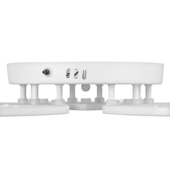 Люстра с ПДУ 59125/5WT LED 90+90 Вт 3 режима диммер белый 65×65×14 см BayerLux