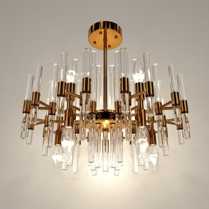 Люстра 1171/10 Е14 40 Вт золото 60×60×40 см BayerLux