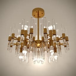 Люстра 1171/10 Е14 40 Вт золото 60×60×40 см BayerLux