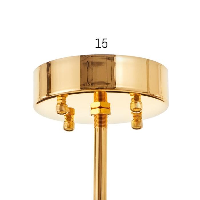 Люстра 1171/10 Е14 40 Вт золото 60×60×40 см BayerLux