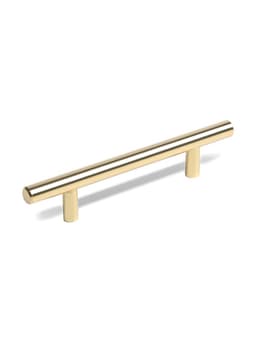 Ручка рейлинг ТУНДРА BISTRO, d=12 мм, м/о 96 мм, цвет золото