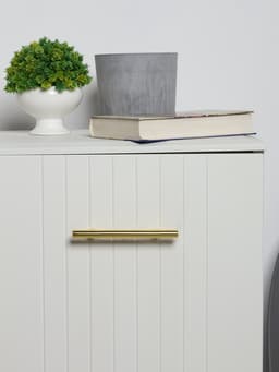 Ручка рейлинг ТУНДРА BISTRO, d=12 мм, м/о 96 мм, цвет золото