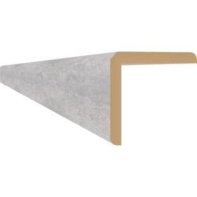 Уголок универсальный МДФ, 2700×24×24 мм, цвет бетон Чикаго