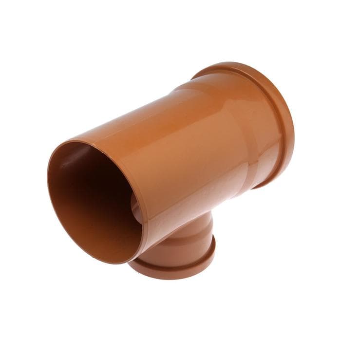 Тройник канализационный FLEXTRON, наружный, d=160×110, 90°