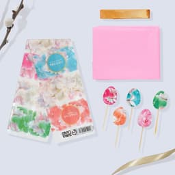 Пасхальный набор для украшения кулича «Нежность» на пасху, 18.5×16×1 см