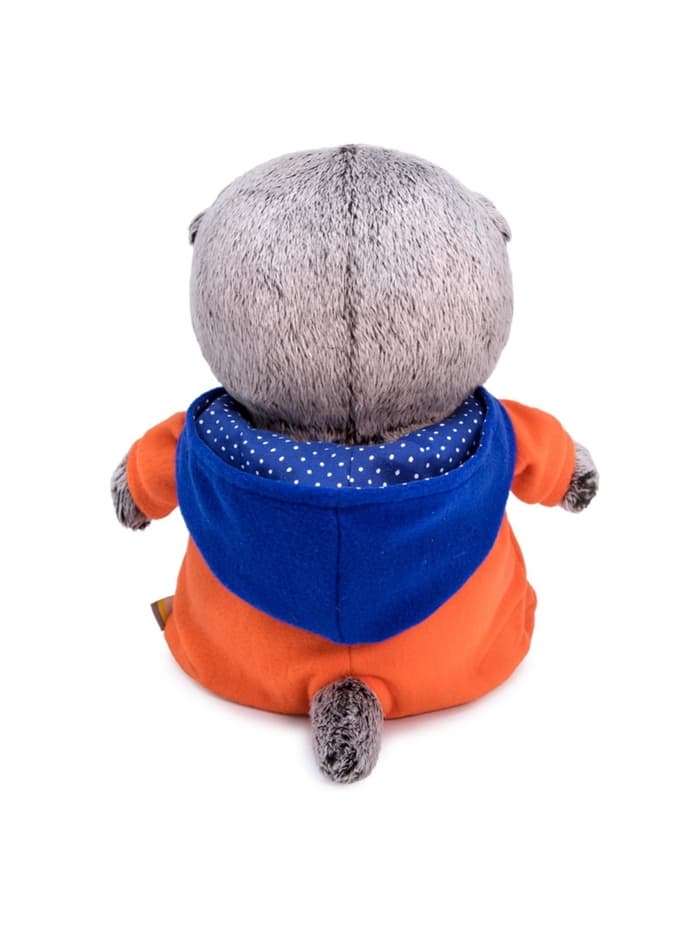 Мягкая игрушка «Кот Басик Baby в комбинезоне с монстриком», 20 см