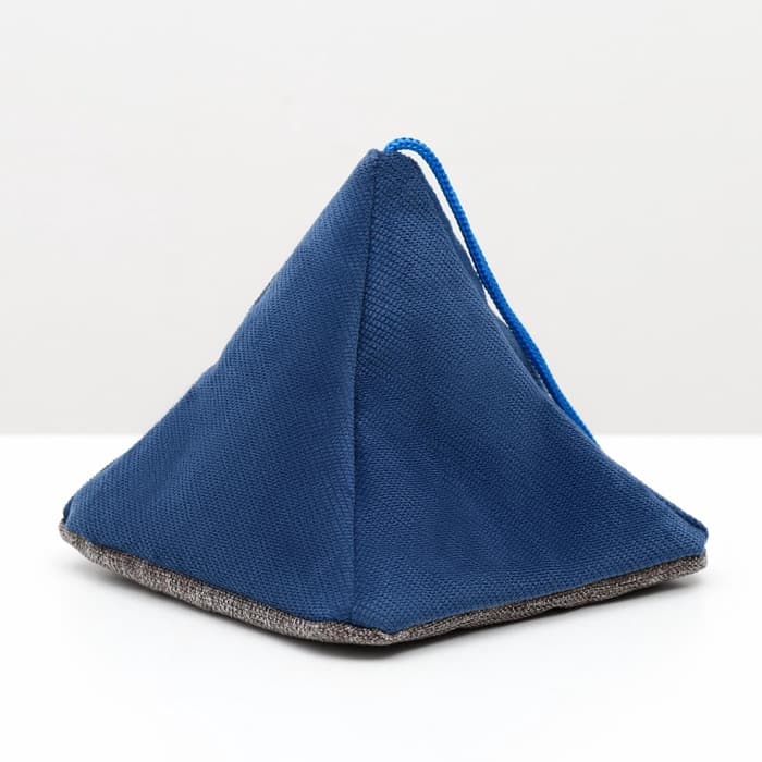 Подвесной домик для грызунов «Вигвам», 15×15 см, мебельная ткань, флис, цвет МИКС