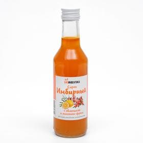 Сироп имбирный с облепихой и лимоном фреш, 250 мл