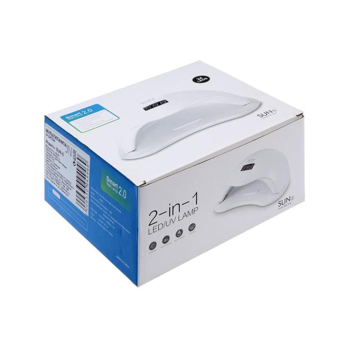 Лампа для гель-лака JessNail SUN 5 BL, UV/LED, 48 Вт, 24 диода, таймер 10/30/60 сек, розовая