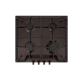 Варочная поверхность Gefest ПВГ 1212К7, газовая, 4 конфорки, коричневая