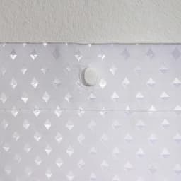 Штора для ванной Доляна «Орион», 180×180 см, белая