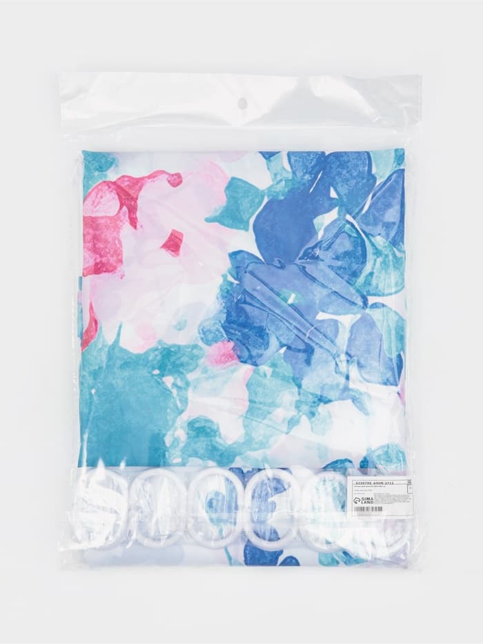 Штора для ванной SAVANNA «Сказочный лес», с люверсами, 180×180 см, полиэстер