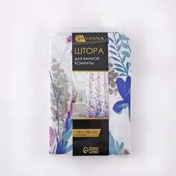 Штора для ванной SAVANNA «Сказочный лес», с люверсами, 180×180 см, полиэстер