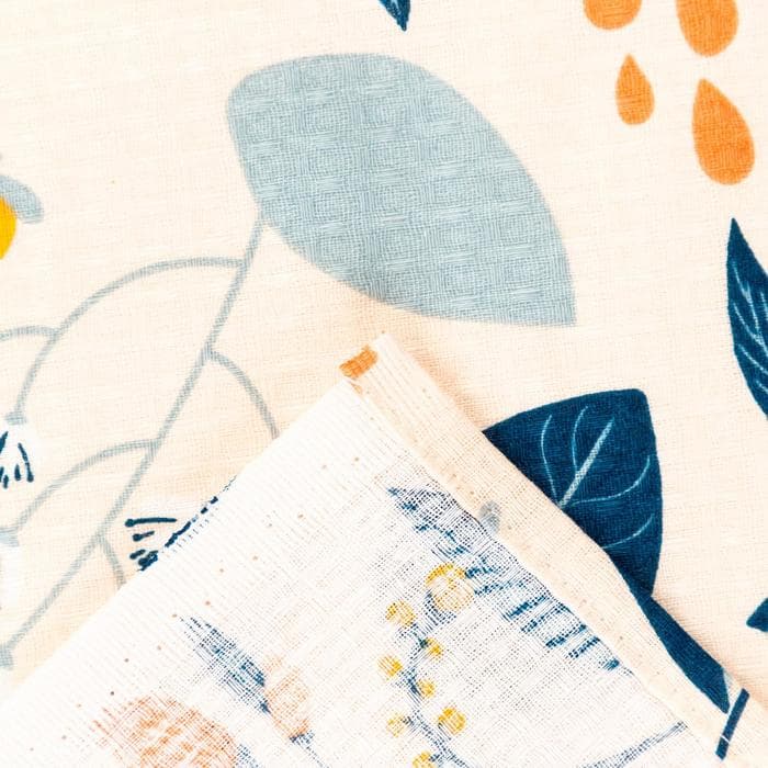 Полотенце банное вафельное «Цветочное поле» 80×150 см, 100% хлопок, 160 г/м²