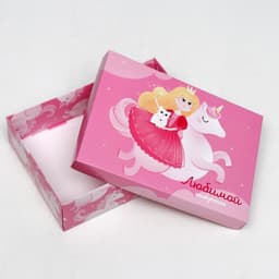 Подарочная коробка сборная «Сестренке», 21×15×5.7 см