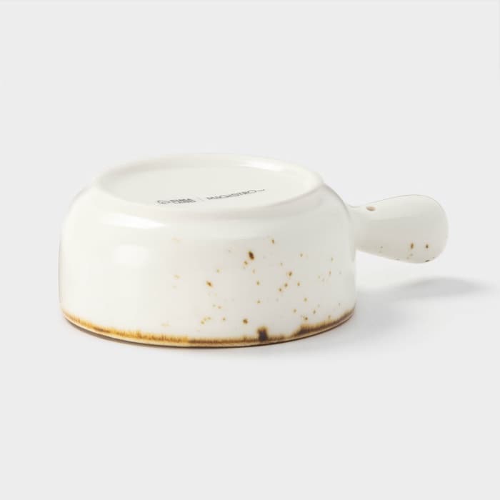 Кокотница Magistro «Церера», 100 мл, d=7.5 см, фарфор, белая