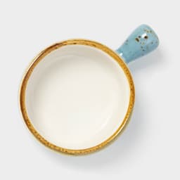 Кокотница Magistro «Церера», 100 мл, d=7.5 см, фарфор, голубая