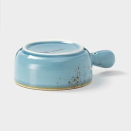 Кокотница Magistro «Церера», 100 мл, d=7.5 см, фарфор, голубая