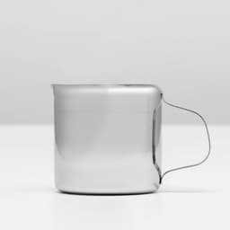 Молочник питчер, 150 мл, нержавеющая сталь, хромированный