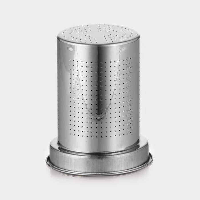 Заварочный чайник «Леранс», 1.2 л, металлическое сито, нержавеющая сталь, хромированный