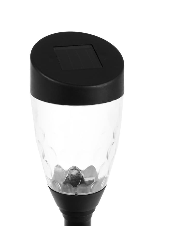 Садовый светильник «Трапеция скошенная», уличный, на солнечной батарее, 1 LED, свечение белое