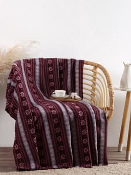 Плед флисовый новогодний «Экономь и Я. Зимний орнамент», 150×130 см