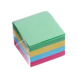 Блок с липким краем, 51×51 мм, 400 листов, пастель, 4 цвета