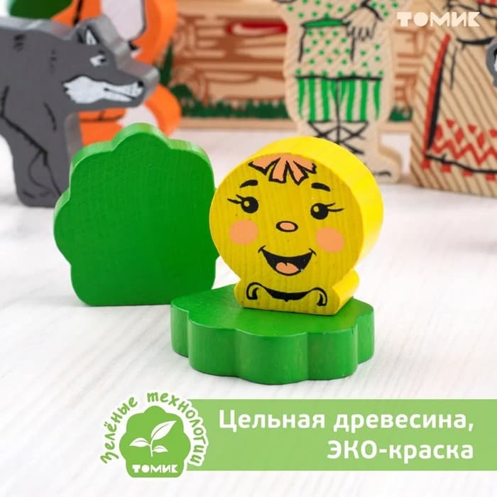 Конструктор-сказка «Колобок», 18 деталей