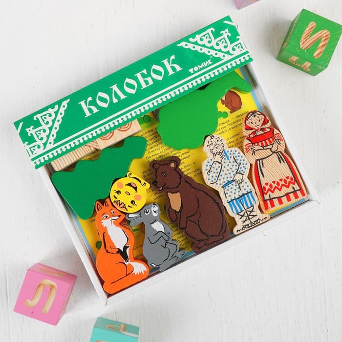 Конструктор-сказка «Колобок», 18 деталей