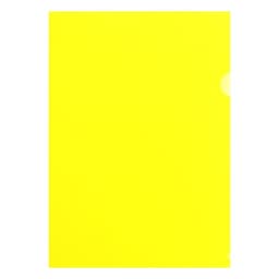 Набор папок-уголков А4, 180 мкм, Calligrata Стандарт, полупрозрачные, 4 штуки, микс