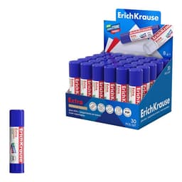 Клей-карандаш, ErichKrause Extra PVP, усиленный, 8 г