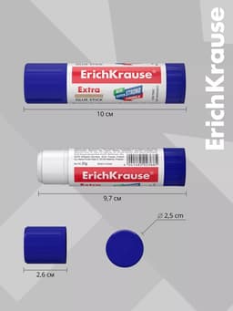 Клей-карандаш, ErichKrause Extra, усиленный, 21 г