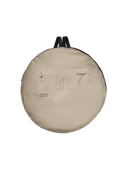 Палатка туристическая для душа и туалета maclay, 120×120×195 см, автоматическая, трекинговая, однослойная, бежевая