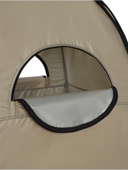 Палатка туристическая для душа и туалета maclay, 120×120×195 см, автоматическая, трекинговая, однослойная, бежевая