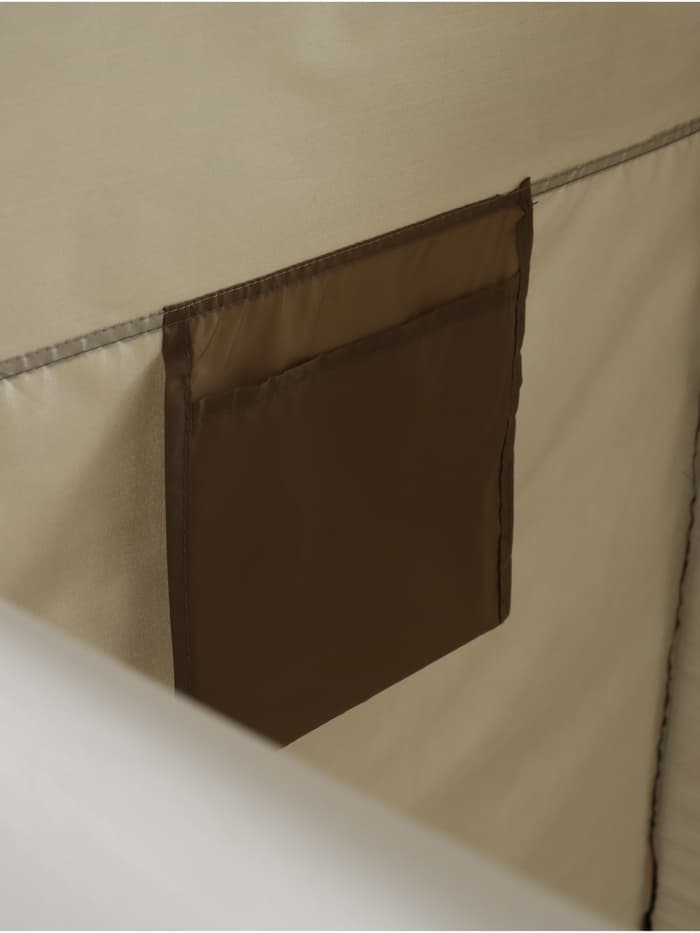 Палатка туристическая для душа и туалета maclay, 120×120×195 см, автоматическая, трекинговая, однослойная, бежевая