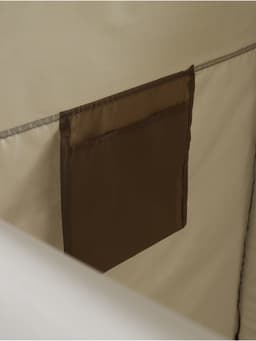 Палатка туристическая для душа и туалета maclay, 120×120×195 см, автоматическая, трекинговая, однослойная, бежевая