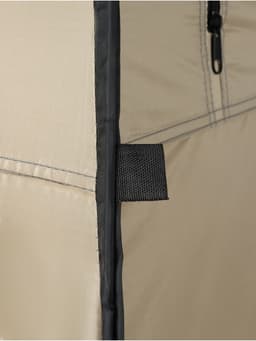 Палатка туристическая для душа и туалета maclay, 120×120×195 см, автоматическая, трекинговая, однослойная, бежевая