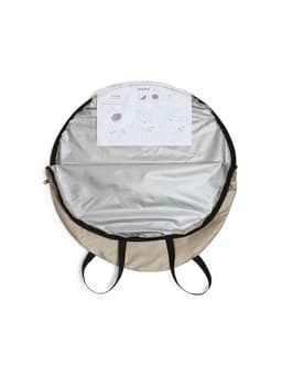 Палатка туристическая для душа и туалета maclay, 120×120×195 см, автоматическая, трекинговая, однослойная, бежевая