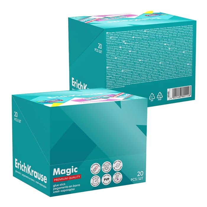 Клей-карандаш, ErichKrause Magic PVP, исчезающий, 15 г