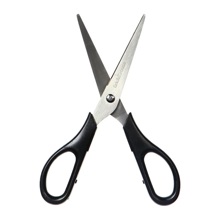 Ножницы для левшей ErichKrause Standard Left Hand, 17 см, лезвия из нержавеющей стали, ударопрочный пластик, европодвес