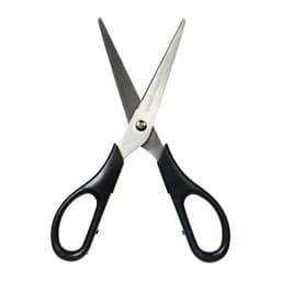 Ножницы для левшей ErichKrause Standard Left Hand, 17 см, лезвия из нержавеющей стали, ударопрочный пластик, европодвес