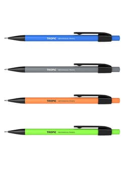 Карандаш механический ErichKrause. Tropic, толщина грифеля 0.5 мм, НВ, МИКС