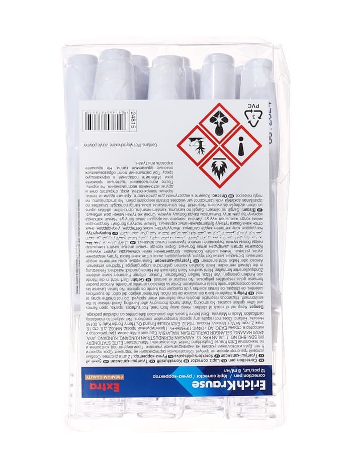 Ручка-корректор ErichKrause, 8 мл, с металлическим наконечником