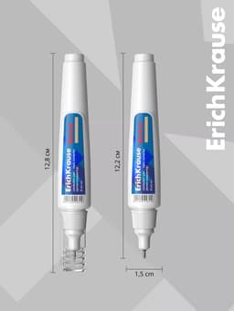 Ручка-корректор ErichKrause, 8 мл, с металлическим наконечником