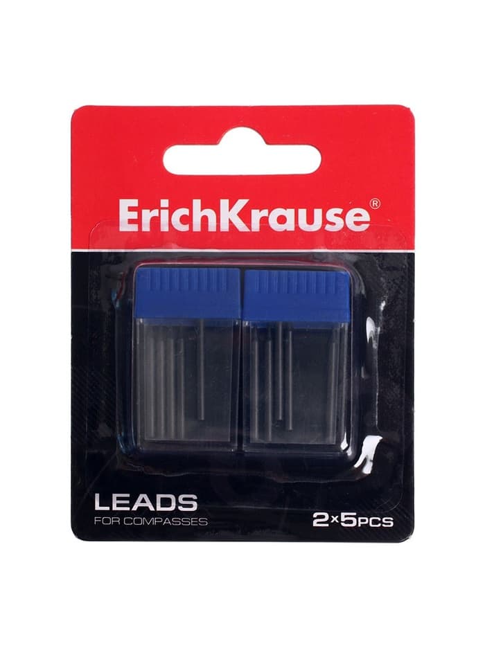 Набор грифелей для циркулей ErichKrause, 10 штук, в блистере