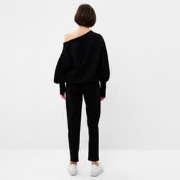 Костюм женский (джемпер, брюки) MINAKU: Casual Collection цвет чёрный, размер 44